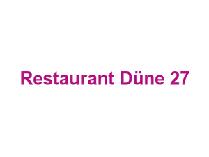Restaurant Düne 27 Logo