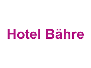 Hotel Bähre Logo