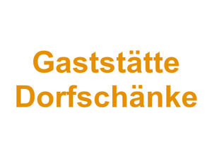 Gaststätte Dorfschänke Logo