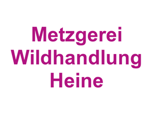 Metzgerei Wildhandlung Heine Logo