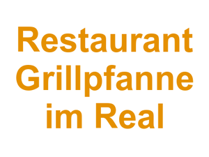 Restaurant Grillpfanne im Real Logo