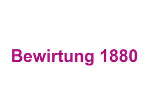 Bewirtung 1880 Logo