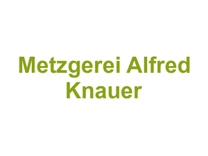 Metzgerei Alfred Knauer Logo