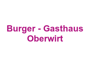 Burger - Gasthaus Oberwirt Logo
