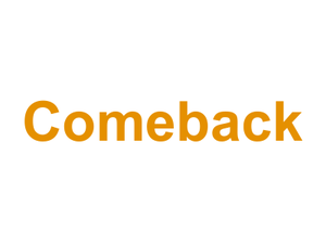 Comeback Logo