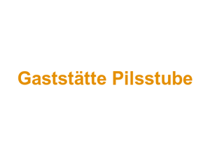 Gaststätte Pilsstube Logo