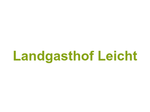 Landgasthof Leicht Logo