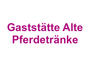 Gaststätte Alte Pferdetränke Logo