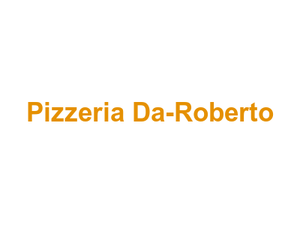 Pizzeria Da-Roberto Logo