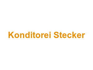 Konditorei Stecker Logo