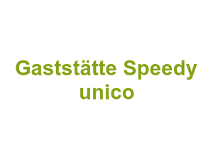 Gaststätte Speedy unico Logo