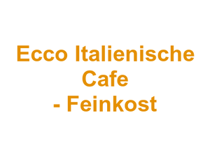 Ecco Italienische Cafe - Feinkost Logo