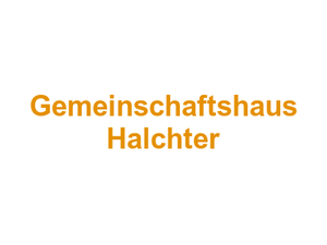 Gemeinschaftshaus Halchter Logo
