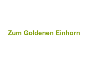 Zum Goldenen Einhorn Logo