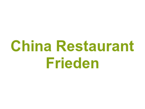 China Restaurant Frieden Logo