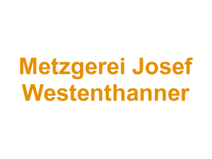 Metzgerei Josef Westenthanner Logo