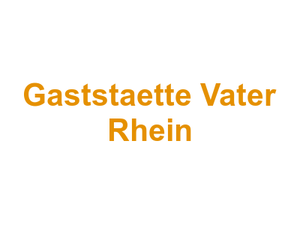 Gaststaette Vater Rhein Logo