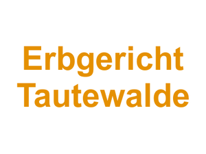 Erbgericht Tautewalde Logo