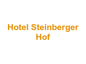 Hotel Steinberger Hof Logo