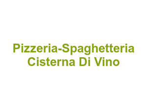 Pizzeria-Spaghetteria Cisterna Di Vino Logo