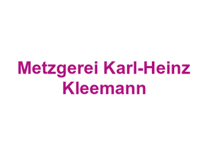 Metzgerei Karl-Heinz Kleemann Logo