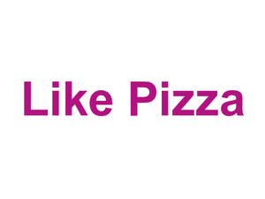 Like Pizza Logo
