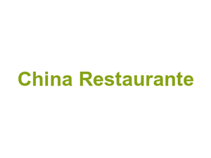 China Restaurante Logo