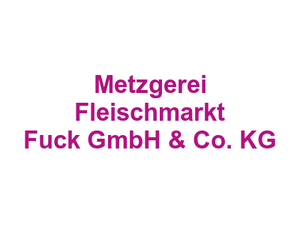 Metzgerei Fleischmarkt Fuck GmbH & Co. KG Logo