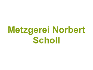 Metzgerei Norbert Scholl Logo