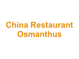 China Restaurant Osmanthus Logo