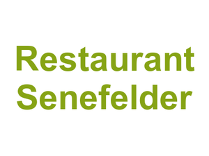Restaurant Senefelder Logo