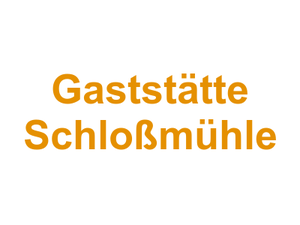 Gaststätte Schloßmühle Logo