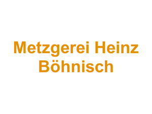 Metzgerei Heinz Böhnisch Logo