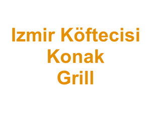 Izmir Köftecisi Konak Grill Logo