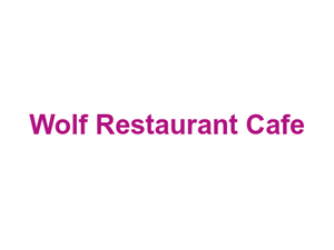 Wolf Restaurant Cafe Logo