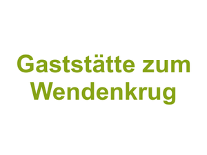 Gaststätte zum Wendenkrug Logo