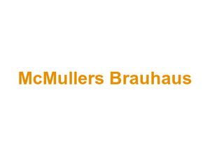 McMullers Brauhaus Logo