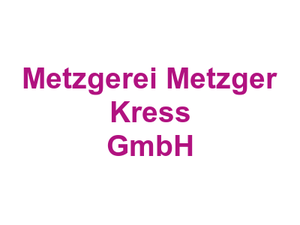 Metzgerei Metzger Kress GmbH Logo