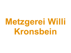 Metzgerei Willi Kronsbein Logo