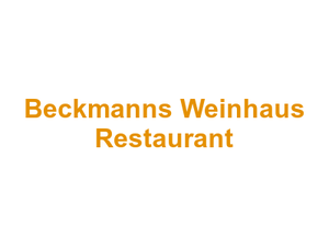 Beckmanns Weinhaus Restaurant Logo