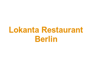 Lokanta Restaurant Berlin Logo