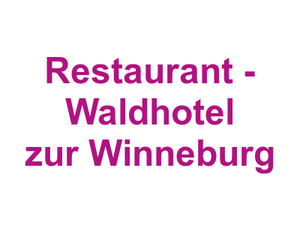 Restaurant - Waldhotel zur Winneburg Logo