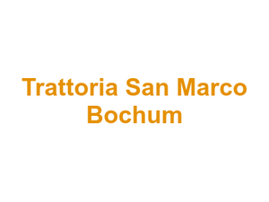 Trattoria San Marco Bochum Logo