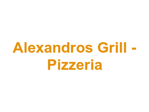 Alexandros Grill - Pizzeria Logo
