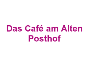 Das Café am Alten Posthof Logo