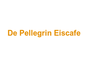 De Pellegrin Eiscafe Logo