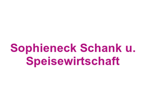 Sophieneck Schank u. Speisewirtschaft Logo