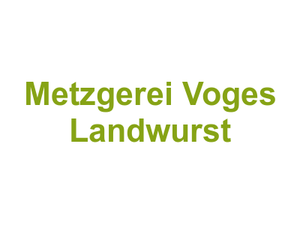 Metzgerei Voges Landwurst Logo
