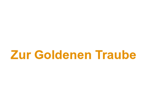 Zur Goldenen Traube Logo