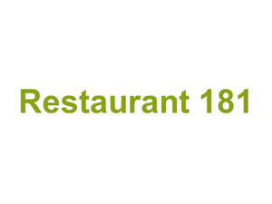 Restaurant 181 Logo
